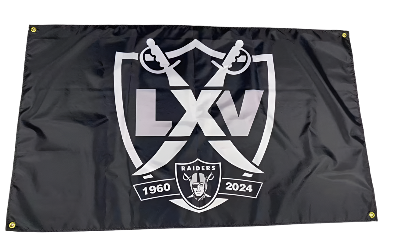 Two 120x180cm Customised Flags