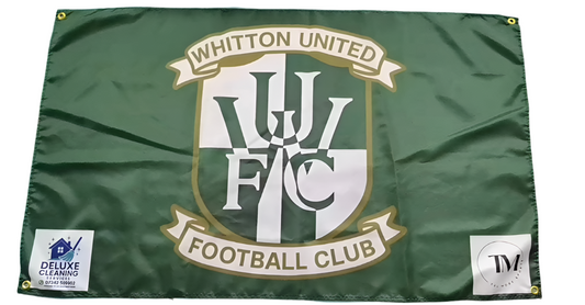 Two 90x150cm Customised Flags