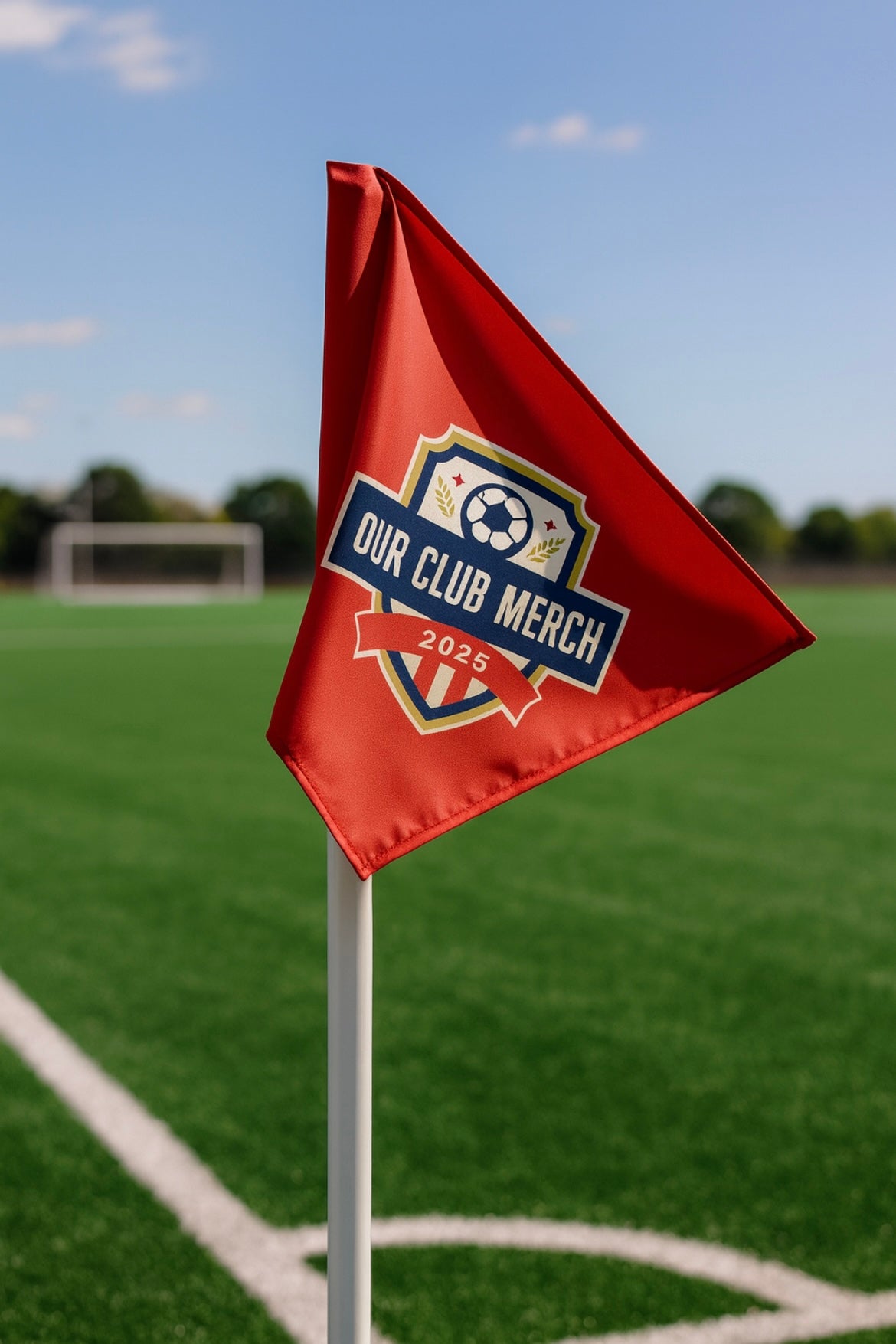 8 Custom Corner Flags